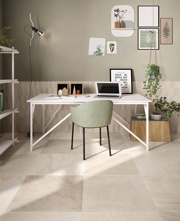 Terrace Ivory Italian Porcelain - Stone and Tile Projects