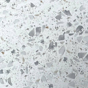 Terrazzo Staturio Bianco Porcelain - Stone and Tile Projects