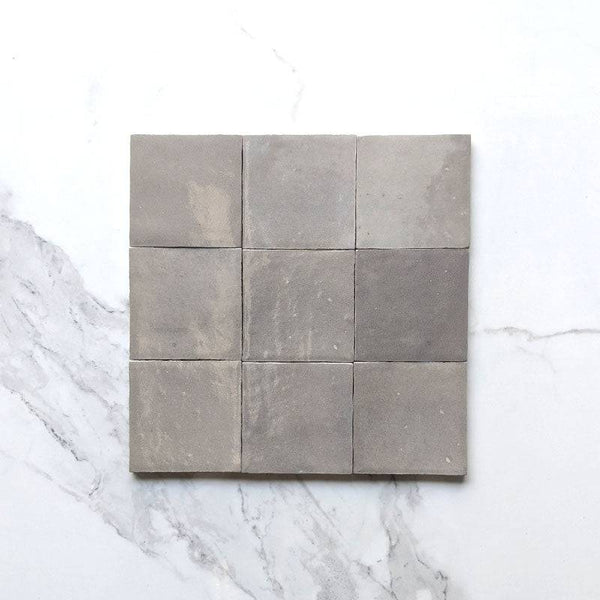Titanio Zellige Moroccan Porcelain 100x100 - Stone and Tile Projects