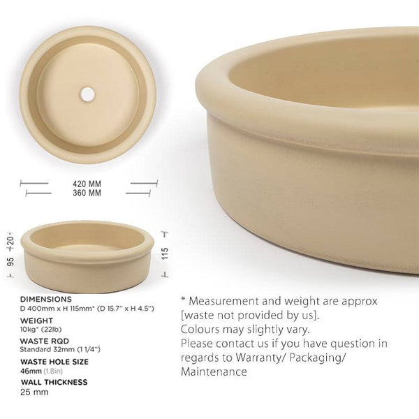 Nood Co Tubb Basin Collection - Stone and Tile Projects