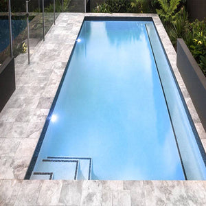 Tundra Grigio Fine Sandblasted Marble - Stone and Tile Projects