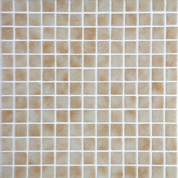 Niebla 2596-B Beige Pool Glass Mosaic Tile - Stone and Tile Projects
