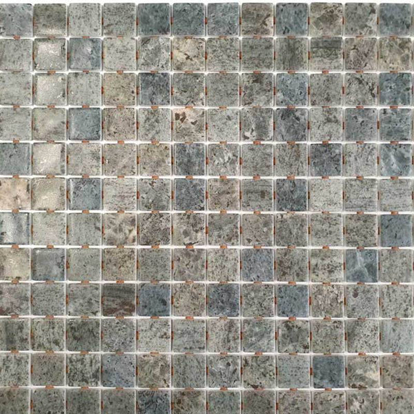 Zen Bali Stone Glass Mosaic Pool Tile - Stone and Tile Projects