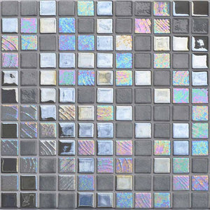 AUS Dry Martini Glass Mosaic Pool Tile - Stone and Tile Projects