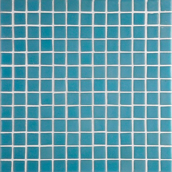 Lisa 2534-A Light Aqua Glass Mosaic Pool Tile - Stone and Tile Projects