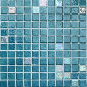 AUS Emerald Glass Mosaic Pool Tile - Stone and Tile Projects