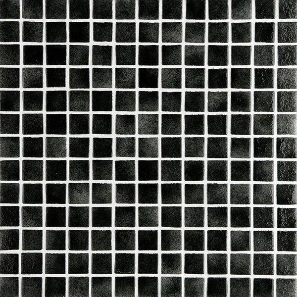 Niebla 2516-B Dark Grey Glass Mosaic Pool Tile - Stone and Tile Projects