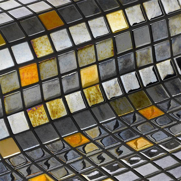 Cocktail Margarita Glass Mosaic Pool Tile - Stone and Tile Projects