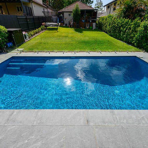 AUS Tahiti Glass Mosaic Pool Tile - Stone and Tile Projects