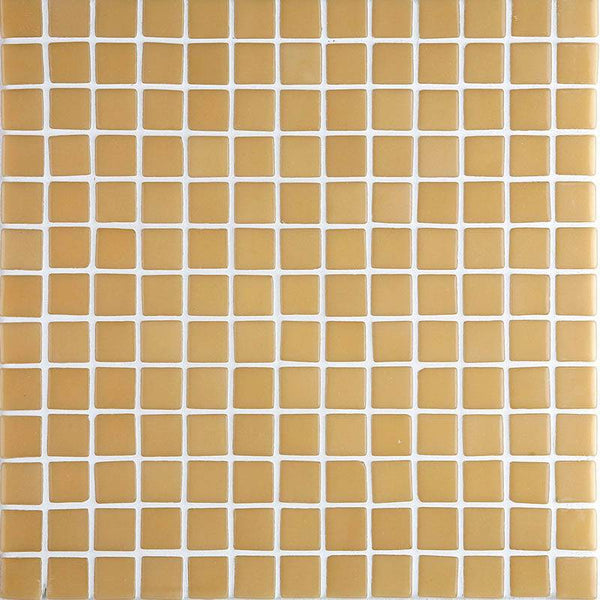 Lisa 2533-A Light Toffee Glass Mosaic Pool Tile - Stone and Tile Projects