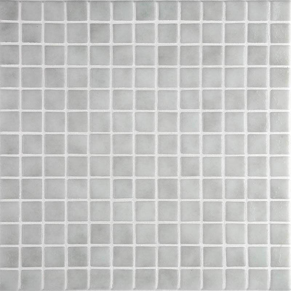 Niebla 2522-B Grey Glass Mosaic Pool Tile - Stone and Tile Projects