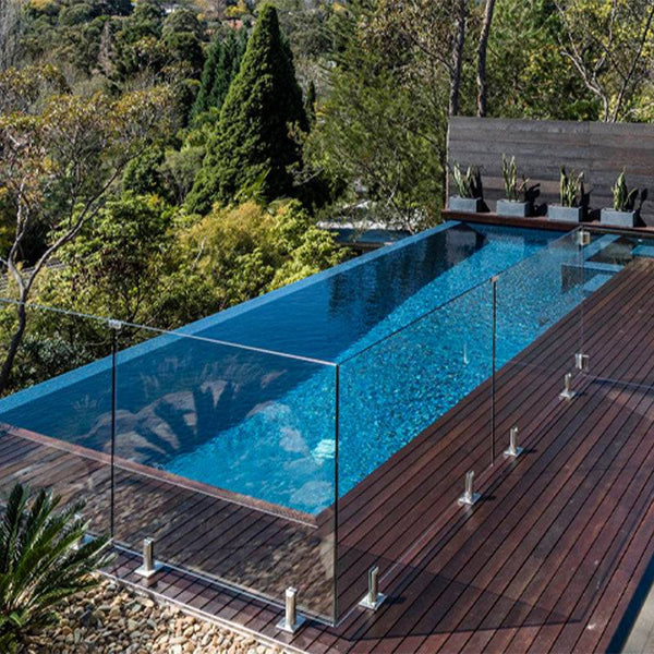 AUS 2528-C Glass Mosaic Pool Tile - Stone and Tile Projects