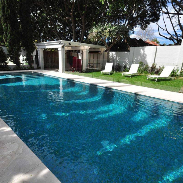 AUS Bali Glass Mosaic Pool Tile - Stone and Tile Projects