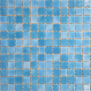 AUS Tahiti Glass Mosaic Pool Tile - Stone and Tile Projects