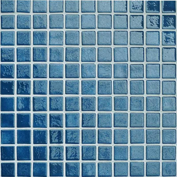 AUS 2528-C Glass Mosaic Pool Tile - Stone and Tile Projects