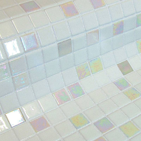 Fosfo Lepus Glass Mosaic Pool Tile - Stone and Tile Projects