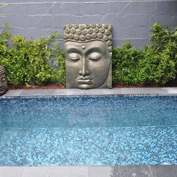 Cocktail Long Island Glass Mosaic Pool Tile - Stone and Tile Projects