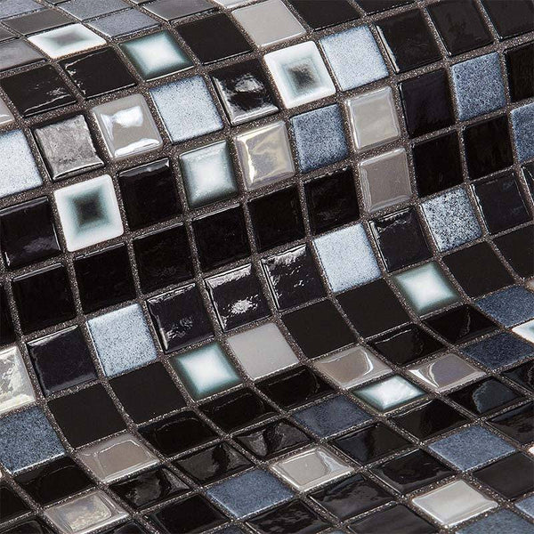 Topping Cookies Glass Mosaic Pool Tile - Stone and Tile Projects