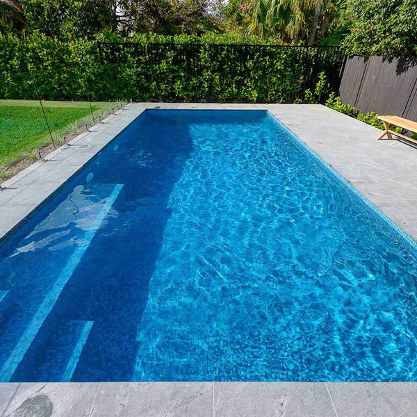 AUS Tahiti Glass Mosaic Pool Tile - Stone and Tile Projects