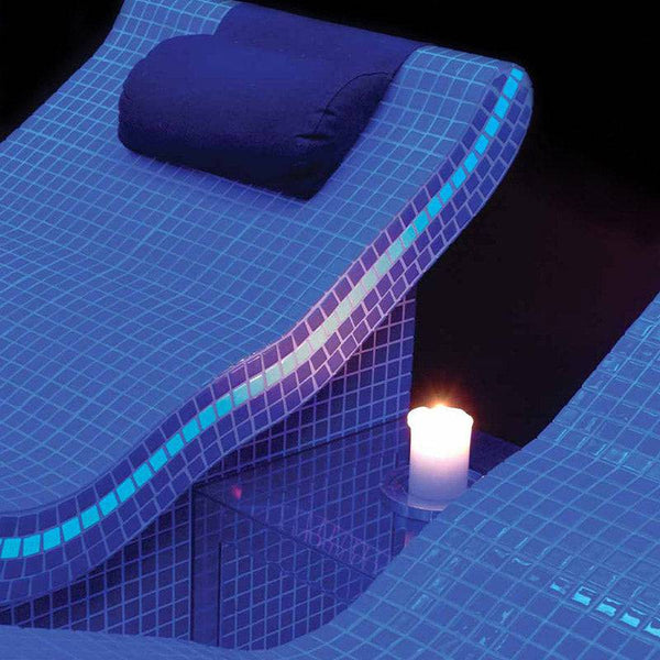 Fosfo Fosfo Glass Mosaic Pool Tile - Stone and Tile Projects