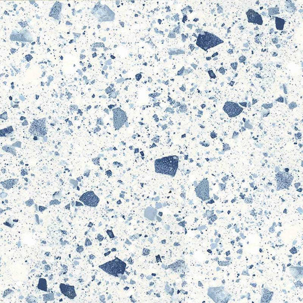 Verona Blue Vitrified Terrazzo Porcelain - Stone and Tile Projects
