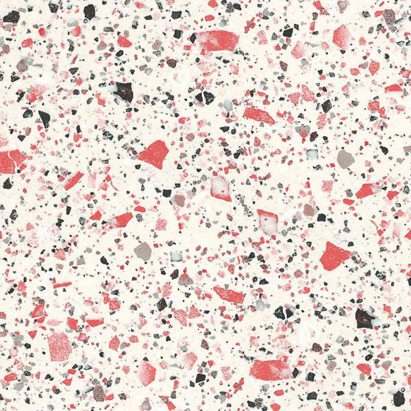 Verona Coral Vitrified Terrazzo Porcelain - Stone and Tile Projects