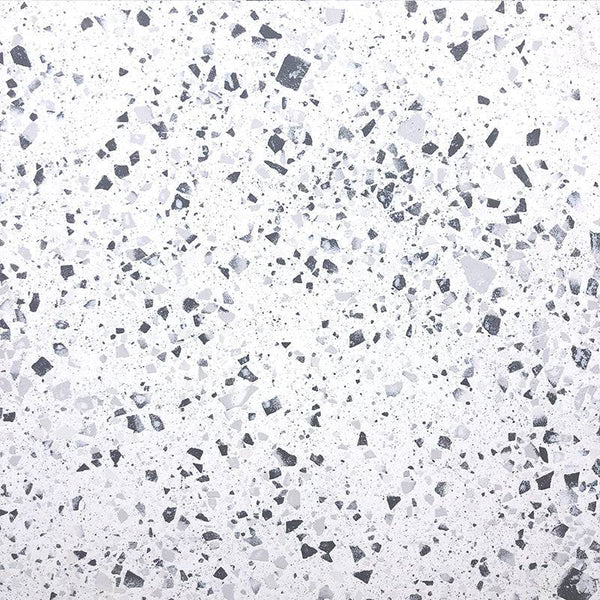 Verona White Vitrified Terrazzo Porcelain - Stone and Tile Projects