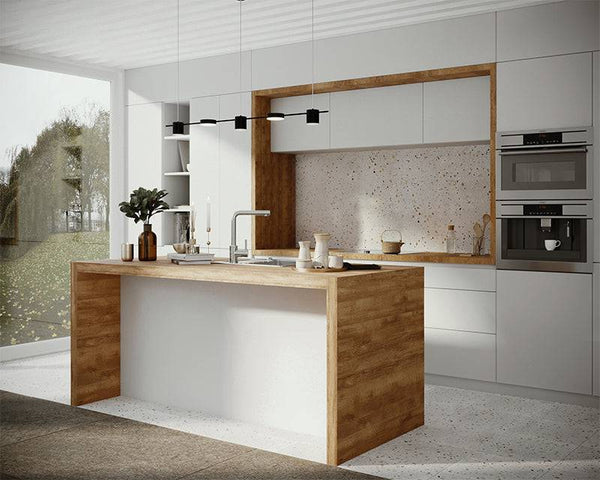 Valenza Gold Terrazzo STP-30 - Stone and Tile Projects