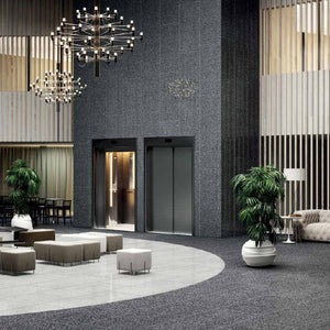 Vicenza Graphite Vitrified Porcelain - Stone and Tile Projects