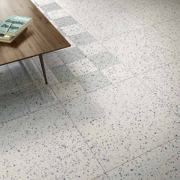 Vicenza White Vitrified Porcelain - Stone and Tile Projects