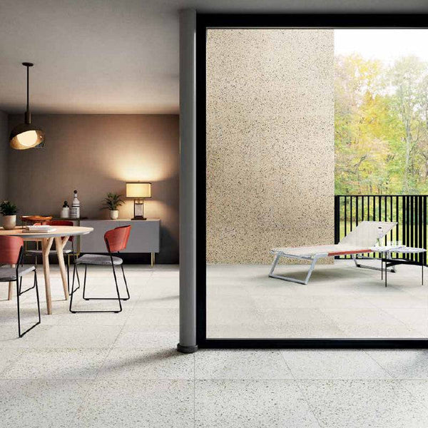 Vicenza Zinc Vitrified Porcelain - Stone and Tile Projects
