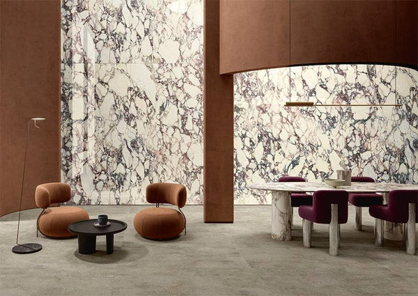 Viola Ultra Marmi Italian Porcelain - Stone and Tile Projects