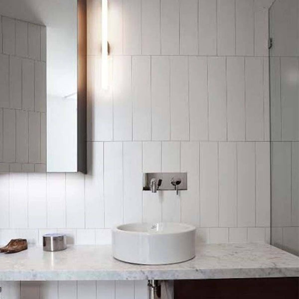 White Ceramic 600x150 Project Photo