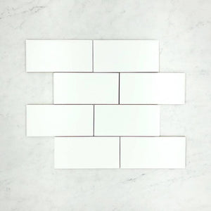 White Subway Ceramic 150x75 - Stone and Tile Projects