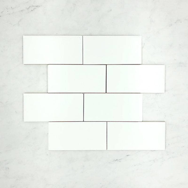 White Subway Ceramic 150x75 - Stone and Tile Projects