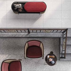Casalgrande White Italian Porcelain - Stone and Tile Projects