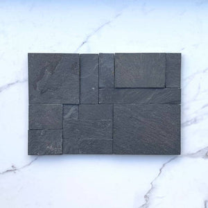 Modular Black Quartzite Cladding - Stone and Tile Projects