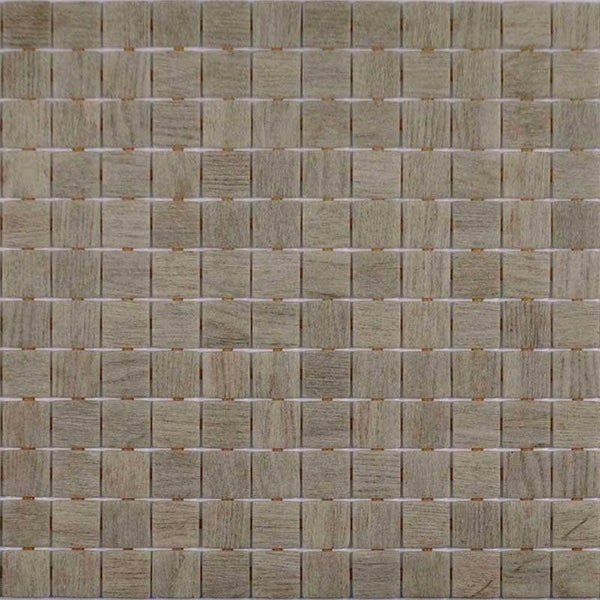 Zen Pale Cherry Glass Mosaic Pool Tile - Stone and Tile Projects