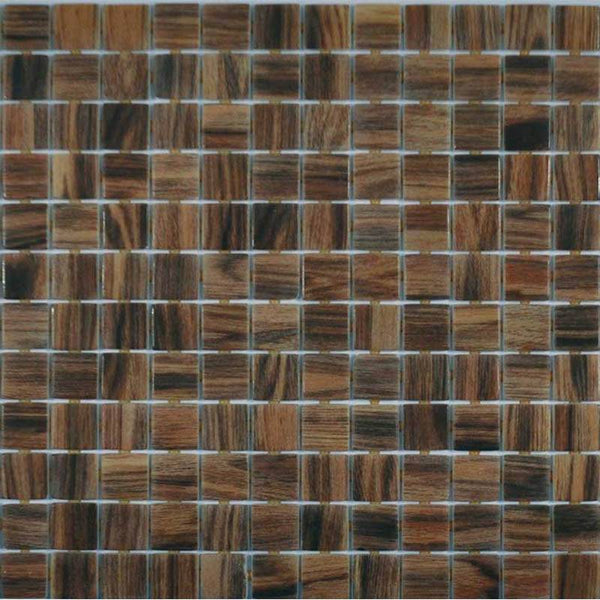 Zen Palisandro Glass Mosaic Pool - Stone and Tile Projects