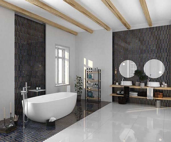 Arco Oro Jurassic Marble Mosaic - Stone and Tile Projects