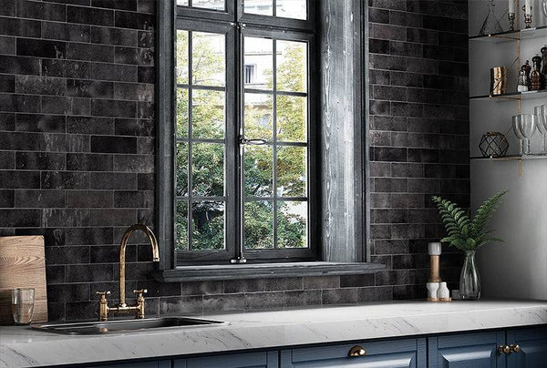 Art Graphite Moroccan Ceramic - Stone and Tile Projects