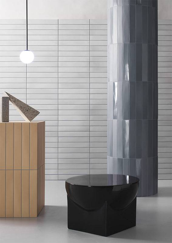 Bergano Bianco Italian Subway Porcelain 370x60 - Stone and Tile Projects