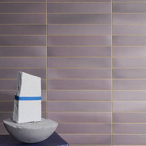 Bergano Malva Italian Subway Porcelain 370x60 - Stone and Tile Projects