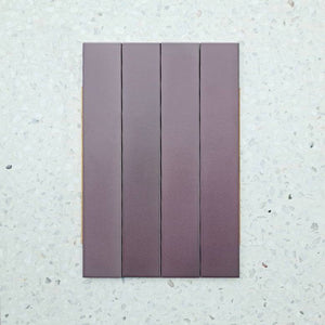 Bergano Malva Italian Subway Porcelain 370x60 - Stone and Tile Projects