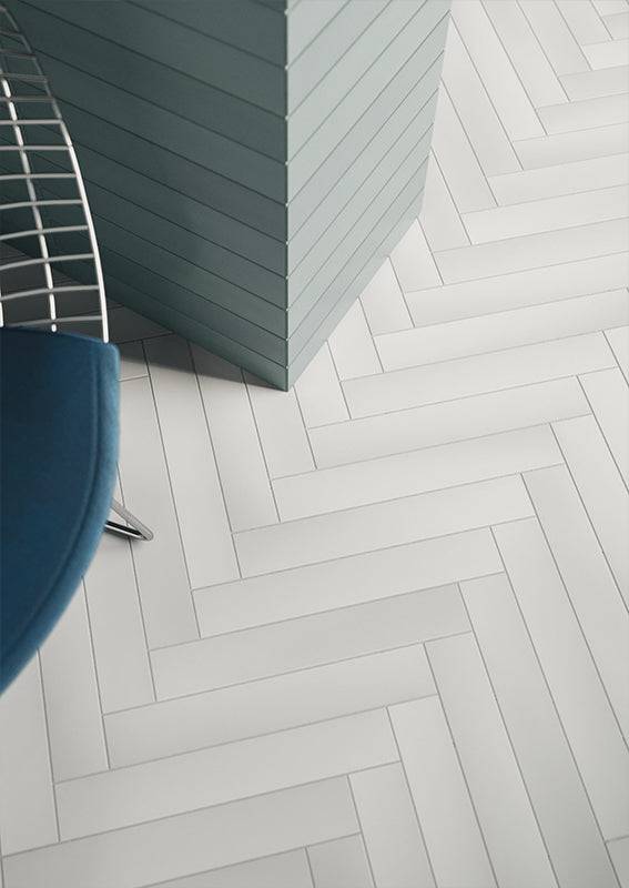 Bergano Verde Italian Subway Porcelain 370x60 - Stone and Tile Projects