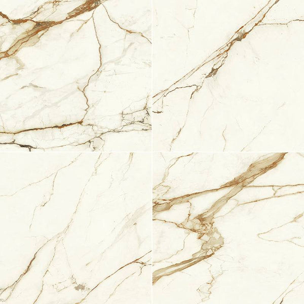 Calacatta Borghini Gold Italian Porcelain - Stone and Tile Projects
