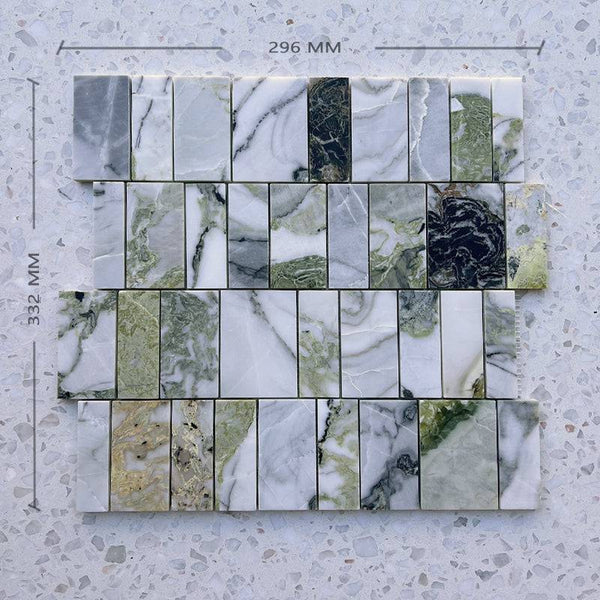 Calacatta Ice Jade Scarpa Plus - Stone and Tile Projects