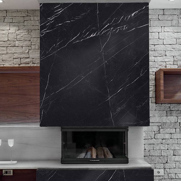 Catania Marquina Italian Porcelain - Stone and Tile Projects