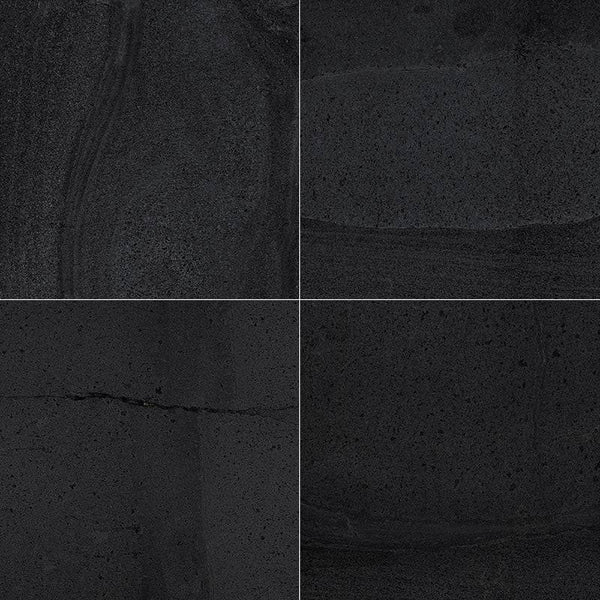 Cemento Black Porcelain - Stone and Tile Projects