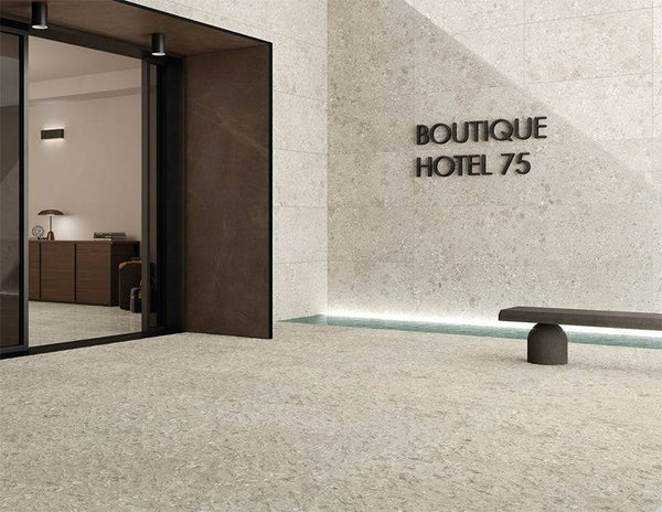 Ceppo Dorato Vitrified Italian Porcelain - Stone and Tile Projects